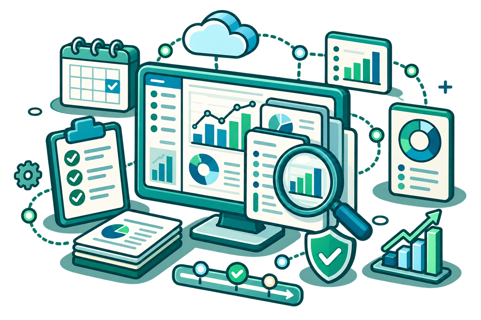 Deep, Structured Reporting
