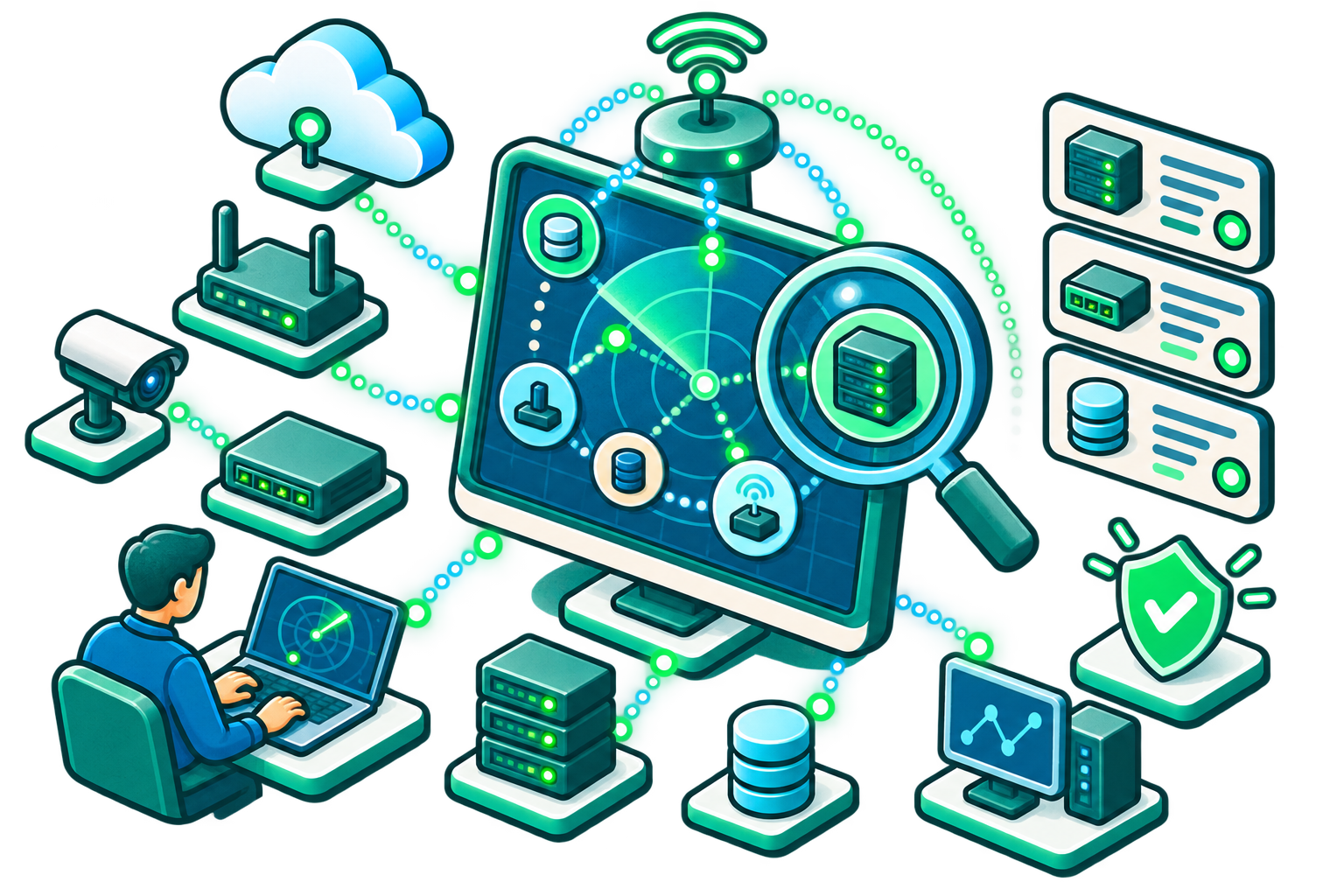 Map Network Devices and Dependencies Automatically