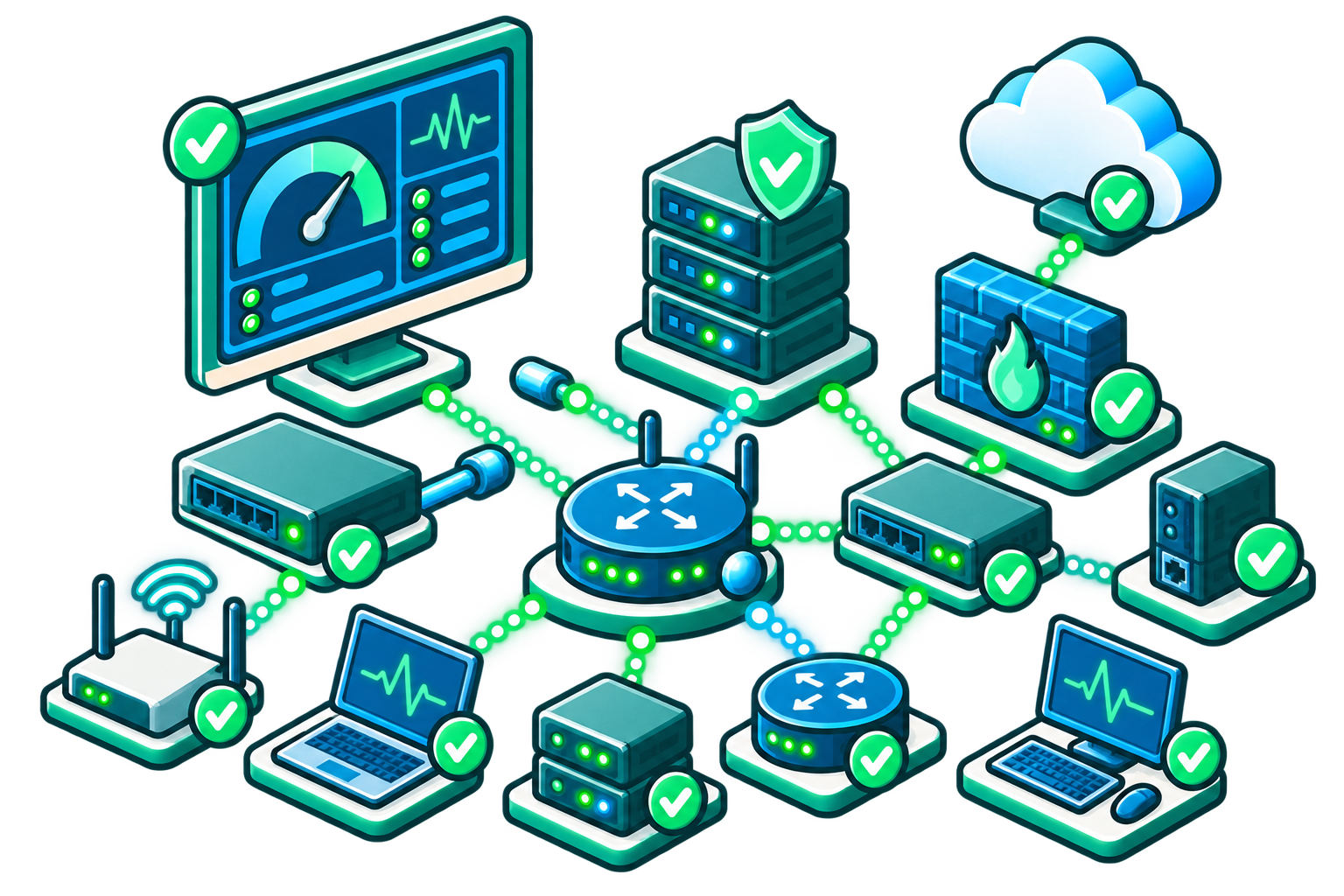 Monitor Core Network Devices