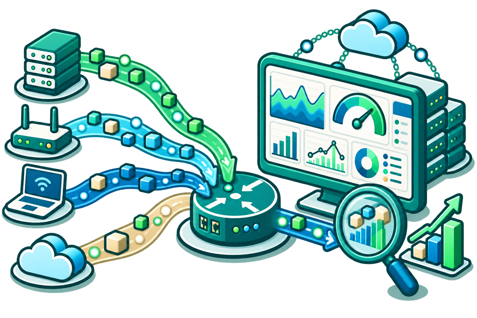 NetFlow, sFlow, jFlow, and cFlow Analysis