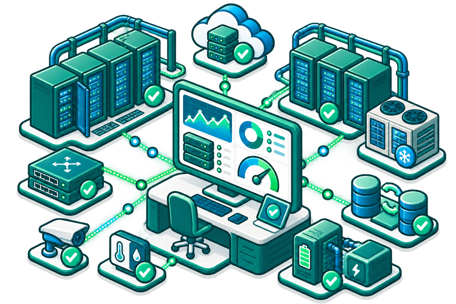 Network and Server Monitoring Software for Data Centers