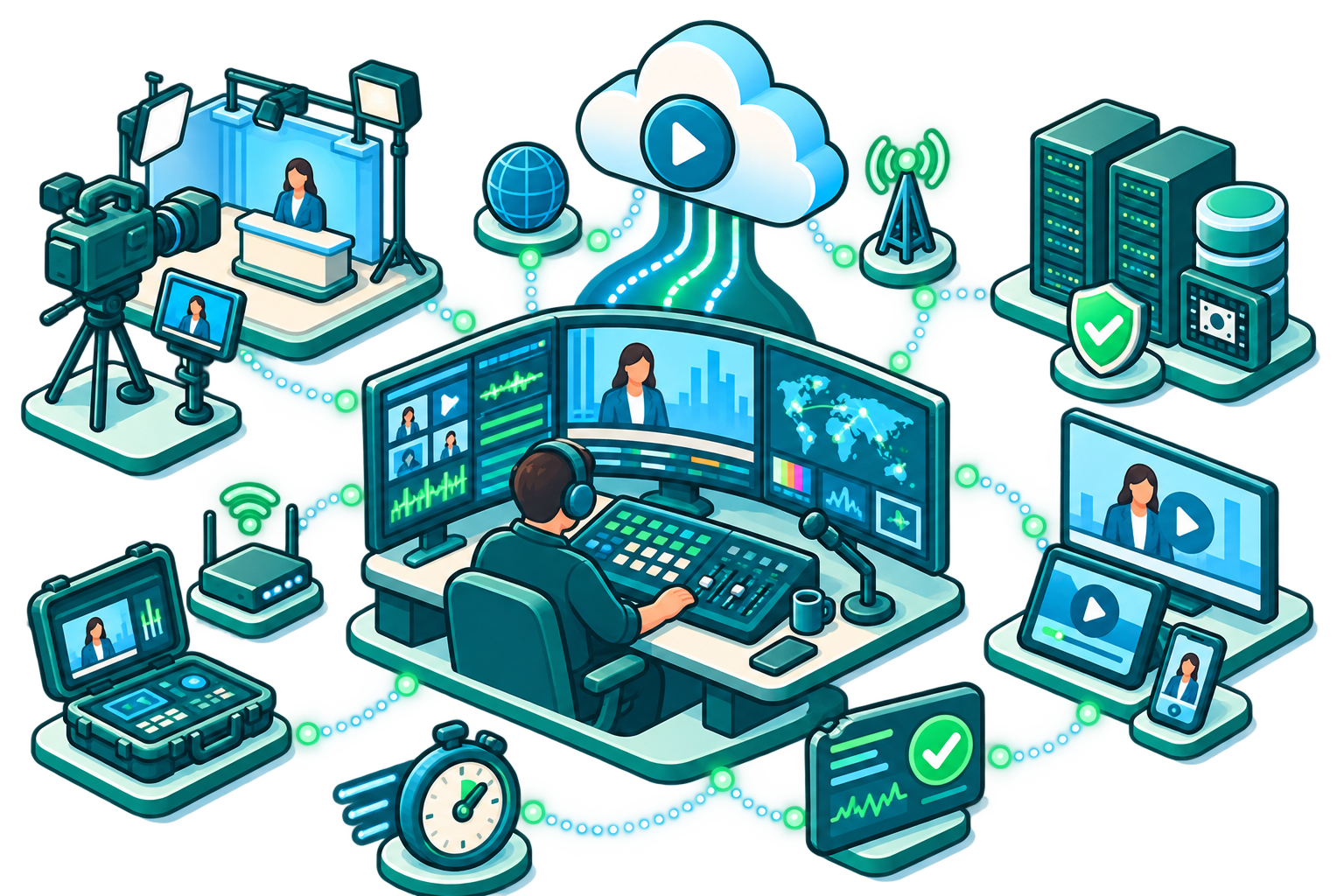 Network and Server Monitoring for Media Companies