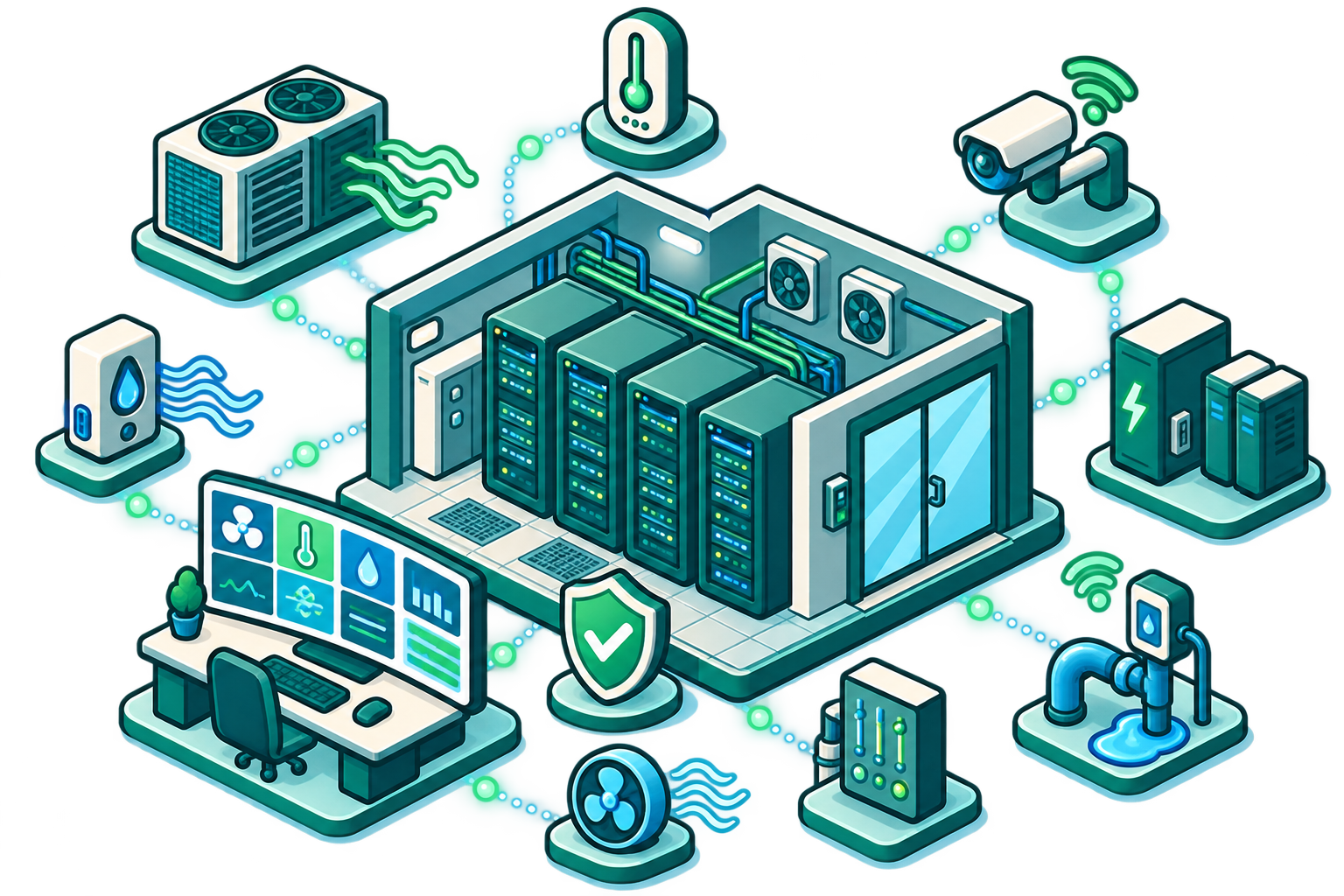 Protect Server Rooms and Facility Infrastructure