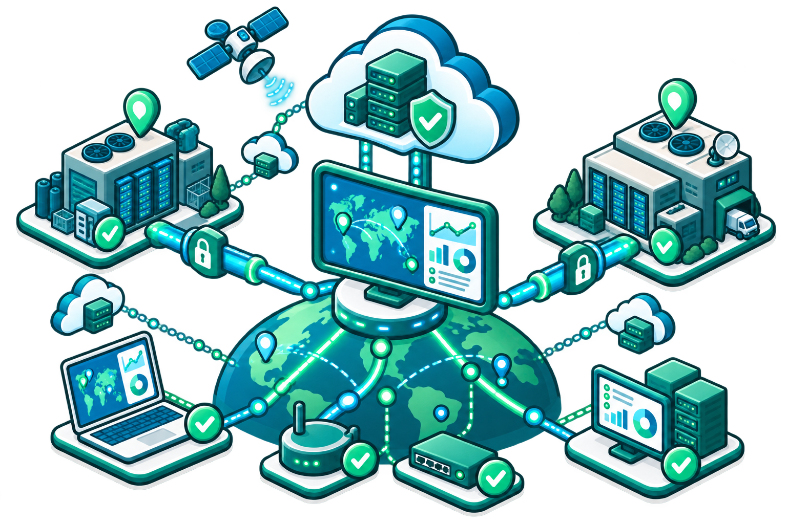 Support Remote or Co-Located Data Centers